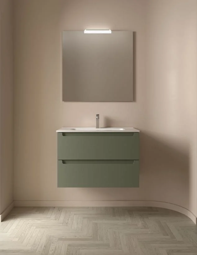 Customized Design Bathroom Vanity Good Quality Better Price Wood Bathroom Cabinets with Ceramic Basin