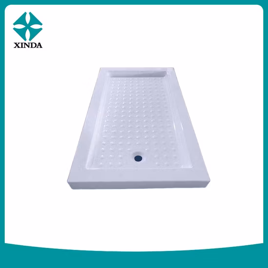 Bandeja de chuveiro/base de chuveiro acrílicas puras com cerveja de malte antiderrapante